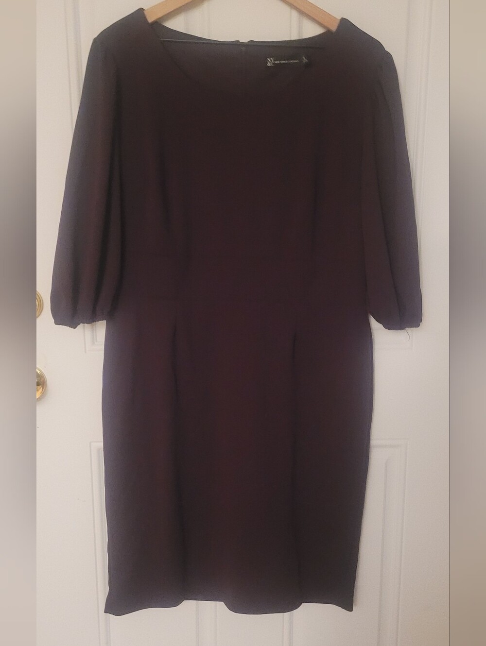 New York & Company Purple Dress Size XL